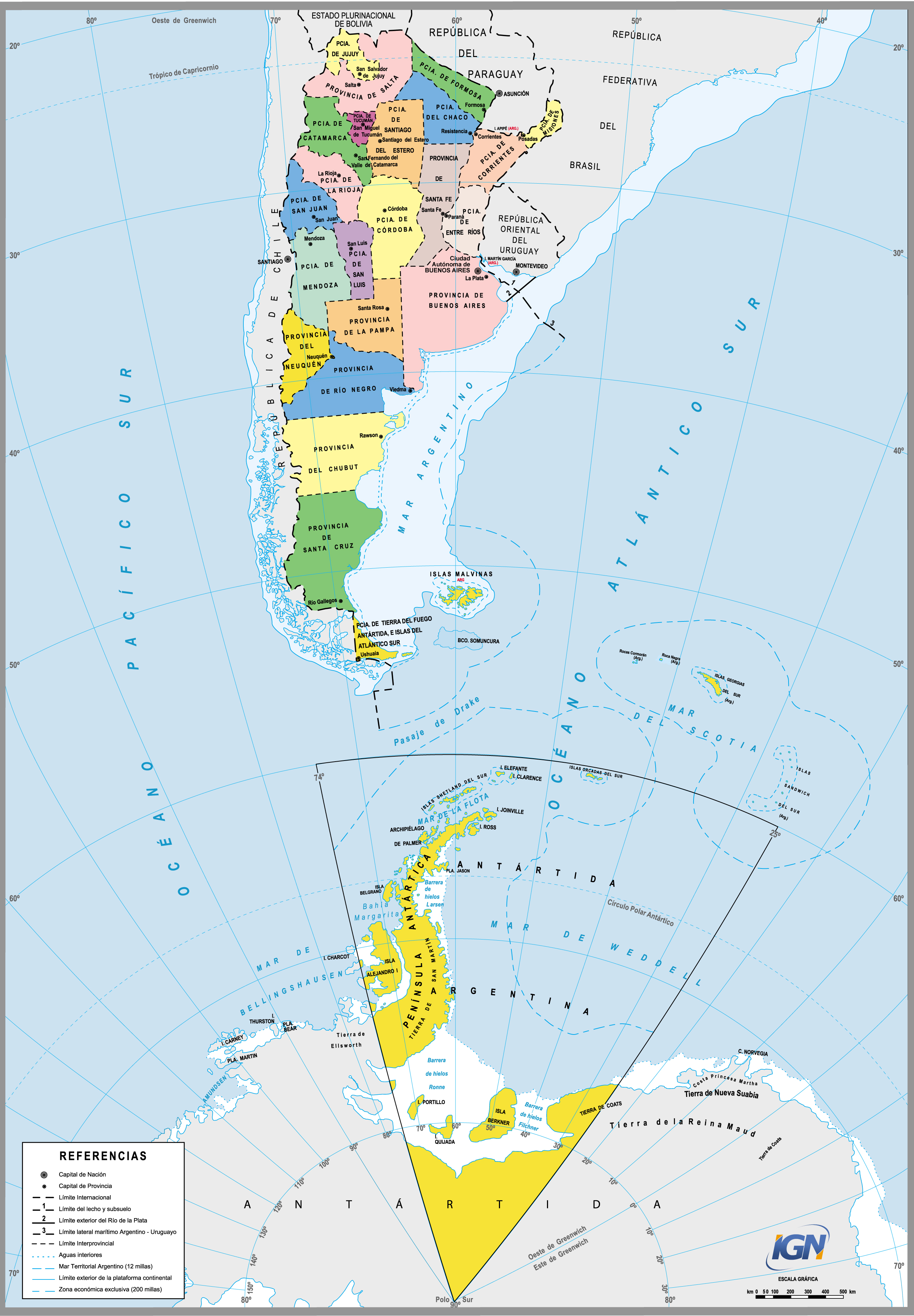 Mapas geografía